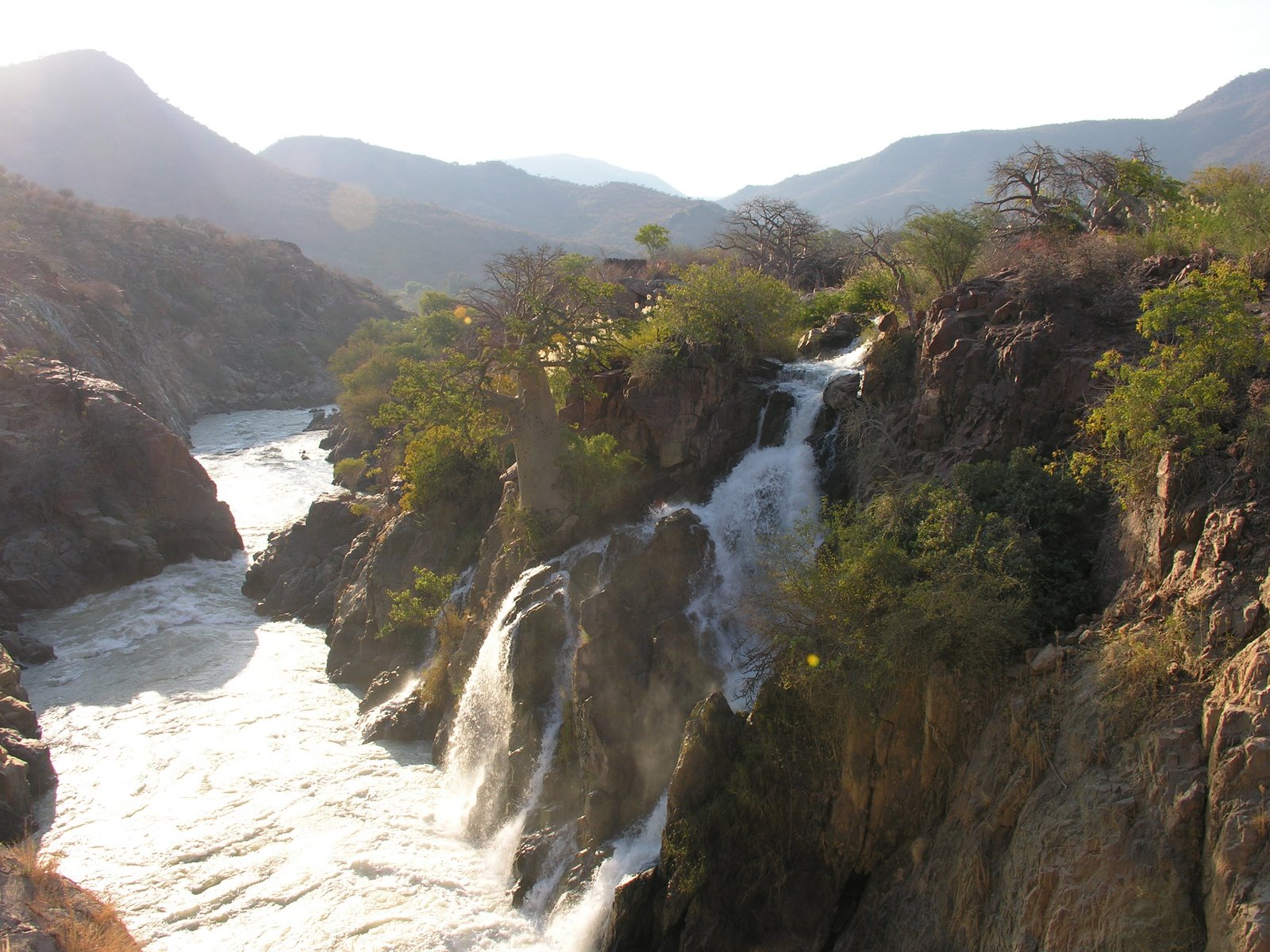 Epupa Falls on the Kunene River